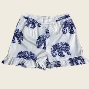Vintage Elephant High Waisted Shorts